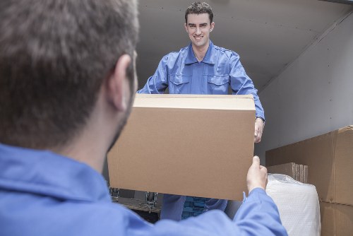 Packing and furniture handling for an office move in West London
