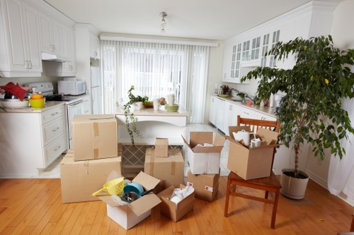 Careful handling of wardrobes and beds during furniture removals