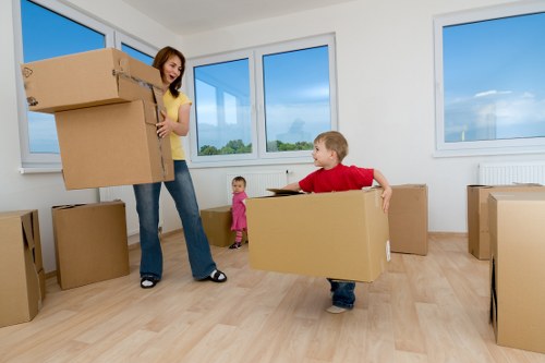 A local van and man service handling a small move in Earls Court