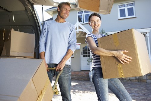 Packing and loading furniture for a flat move in Earls Court