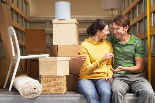 Practical storage for flat moves and business items in Earls Court